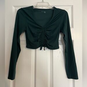 Offline Real Me Cropped Long Sleeve Top